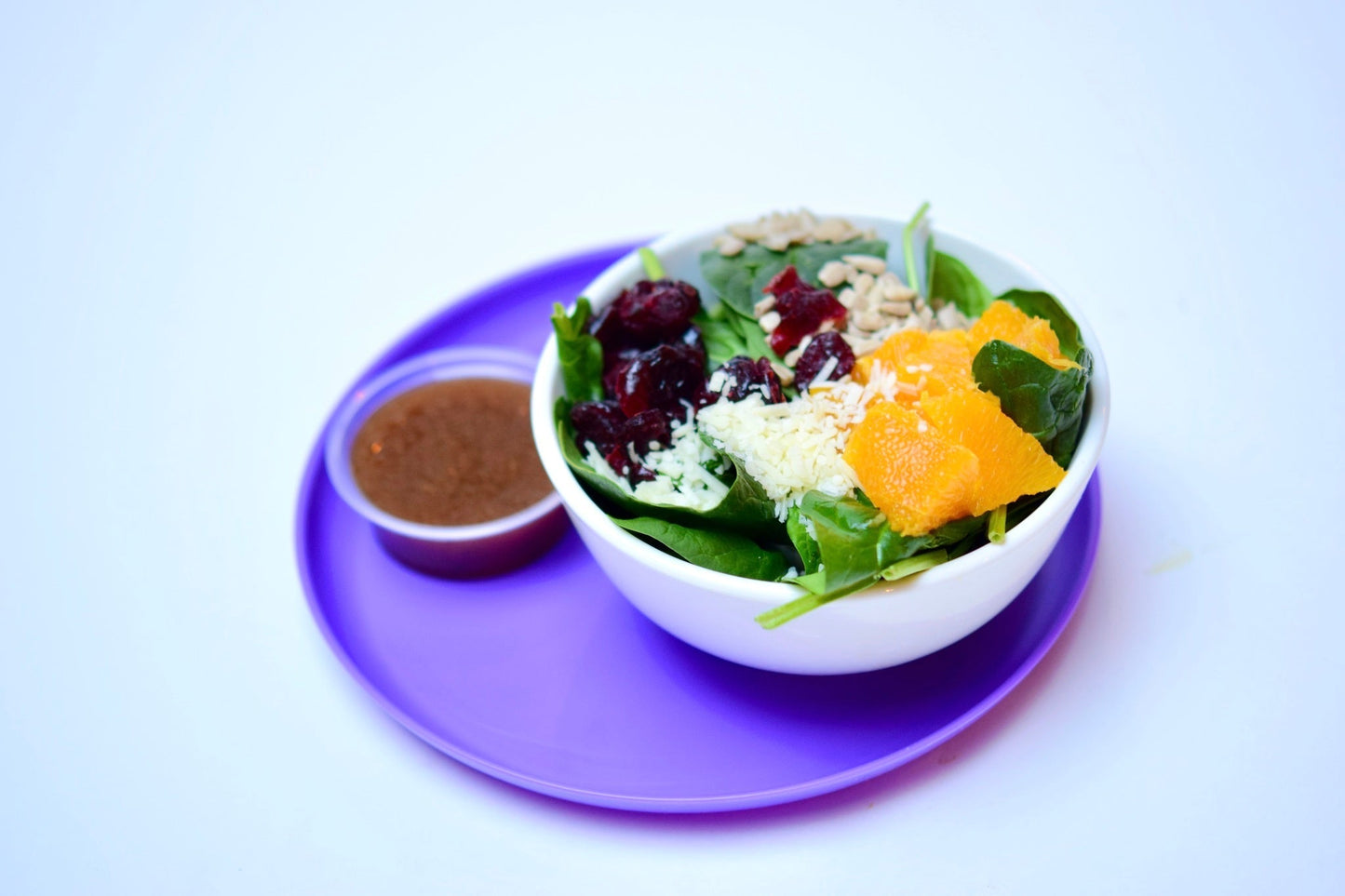 Orange Spinach and Cranberry Salad - Half Order