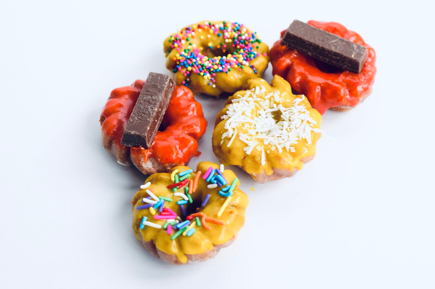Glazed Kit Kat Mini Donuts