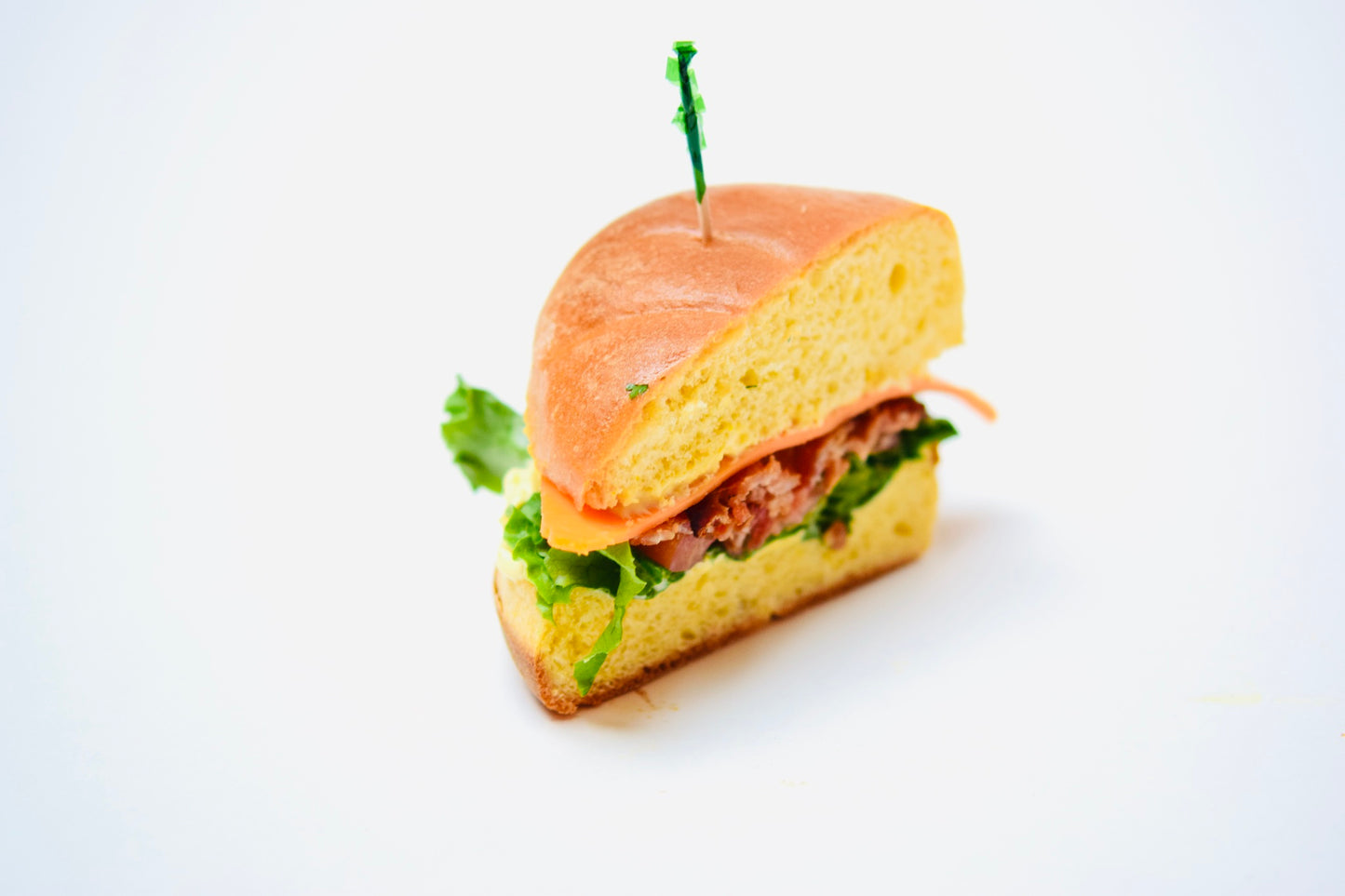 Cheesy Bacon Sandwich - Half Order